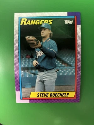 1990 Topps Steve Buechele Texas Rangers #279 - Image 1 of 2