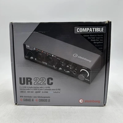 Steinberg UR22C 2x2 USB 3.0 Audio Interface - Image 1 of 4