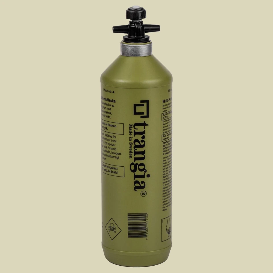 Trangia Flüssigbrennstoff-Sicherheitstankflasche 1,0 l oliv 1.0 L mit Verschluss - Bild 1 von 1