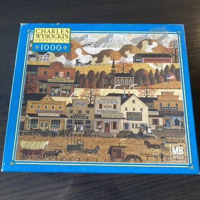 Charles Wysocki Puzzle Pete’s Gambling Hall  - Rare Version   - Image 1 of 4