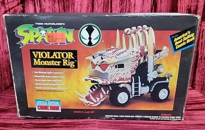 1994 Todd McFarlane's Spawn Violator Monster Rig w/ Special Edition Comic Nib - Image 1 of 4