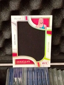 2023 Panini Immaculate Collection UFC Holly Holm Walkout Pants 01/10 - Picture 1 of 2