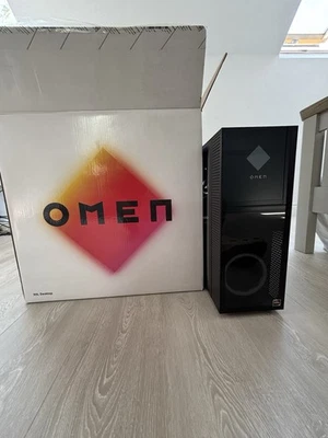 HP OMEN GT13-0046NA AMD Ryzen 7 16GB RAM SSD HDD Radeon RX 5700 Gaming PC Win 10 - Image 1 of 4