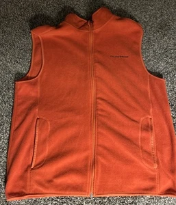 Field & Stream 100% Polyester Vest Mens XL  Full Zip Mock Neck Pockets Embroider - Picture 1 of 7