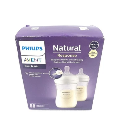 Philips Avent Flaschen 260 ml BPA freie natürliche Reaktion Set ;Warengruppe Mod - Bild 1 von 4