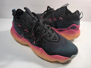 adidas Trae Young 3 Basketball Shoe Mens Arctic Night Orange $240 - Size 10.5 - Picture 1 of 9