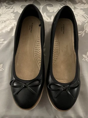 St John's Bay Flex Form Women's Black Shoes Sz 11 W - Image 1 of 4