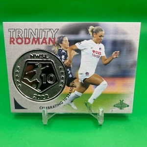 2022 Parkside NWSL Paramount 10TH Anniversary Coin Card *You Pick List* - Picture 1 of 33