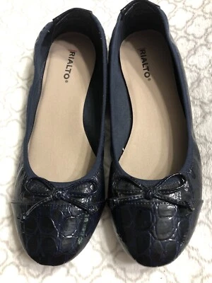 Женские синие балетки размер 8,5 М - Изображение 1 из 4