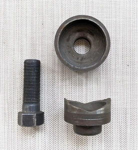 Greenlee 1 1/2 "Conduit Knockout Punch Die Set 5006978 5004061 - Picture 1 of 3