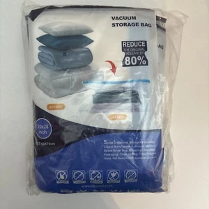 PACK DE 12 ~ Bolsas de almacenamiento medianas de 20x28 pulgadas 50x70 cm con sello al vacío que ahorran espacio NUEVO - Imagen 1 de 6