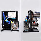 ATx M-ATX/ ITX Open Chassis Vertical Overclocking Test Platform Chassis Rack HG5