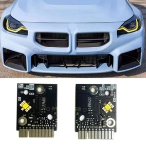 Yellow Angel Eyes For BMW 2 series G42 M2 G87 M240i Daytime Running Light DRL - Picture 1 of 11