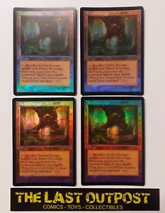 4 X FOIL Fabled Passage RARE Retro Frame WPN / Gateway Promos - Playset - Picture 1 of 3