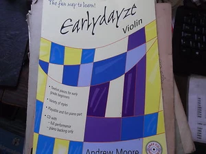 SHEET MUSIC BEGINNER VIOLIN & PIANO PARTS EARLYDAYZE 12 PIECES FUN WAY TO LEARN - Picture 1 of 2