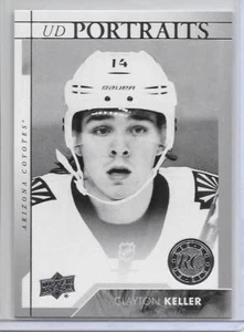 CLAYTON KELLER 17-18 UD #1 UD PORT. ROOKIE SSP INSERT RC/1/60 PACKS/USA WJC GOLD - Picture 1 of 1