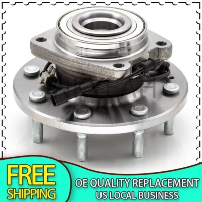 Cojinete de cubo de rueda delantera 4x4 para Chevy Silverado GMC Sierra 3500 HD 2011-2019 Foto 1 de 4