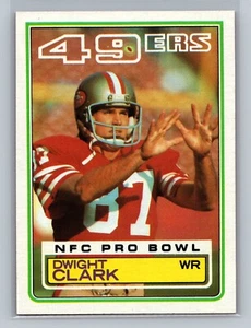 1983 Topps Dwight Clark #164 - San Francisco 49ers - Picture 1 of 2