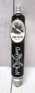 ORIGINAL New England Brewing Cabin Fever Ale Beer Tap Handle 11 1/2" - Picture 1 of 5