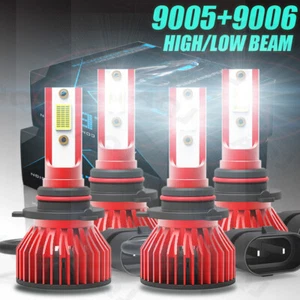 For Toyota Corolla 2003-2013 6000K LED Headlight Hi/Lo+Fog Light Bulbs Combo Kit - Picture 1 of 12