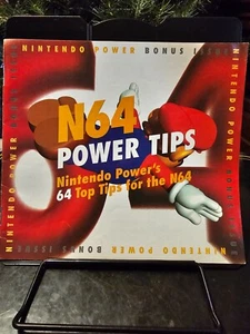 Nintendo Power's N64 Power Tips Strategy Guide books cheats 64 bonus issue - Picture 1 of 19