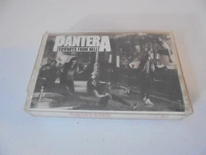 Pantera - Cowboys From Hell Cassette Tape Atco Records 1990 Heavy Metal - Foto 1 di 3