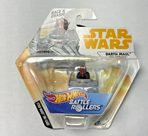 Hot Wheels 2018 Star Wars Battle Rollers DARTH MAUL Sith Infiltrator New - Picture 1 of 4