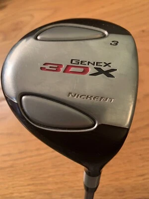 Nickent Genex 3DX 3* Golf Driver Aldila Lady 60-L #NEEDS GRIPS - Image 1 of 4