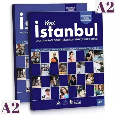 ISTANBUL A2 Easy Turkish Book Yeni istanbul Beginner Online QR Code - Image 1 of 4