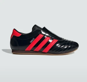 Adidas Taekwondo Black Red Shoes JS1228 - Picture 1 of 5
