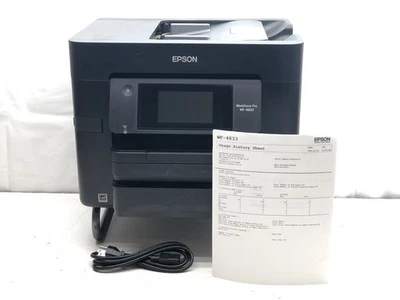 Epson WorkForce Pro WF-4833 Inkjet Black All-In-One Printer - Image 1 of 4