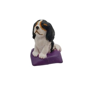 Puppy In My Pocket Cavalier King Charles Spaniel Starla #47 w/Card Vintage 1994 - Picture 1 of 2