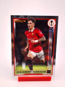 Alejandro Garnacho ROOKIE Base Card 2022-23 Topps Merlin UEFA Manchester United - Bild 1 von 2