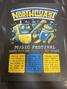 NORTH COAST MUSIC FESTIVAL 2015 POSTER LIMITED PRINT Widespread Panic - Picture 1 of 3