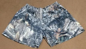 Studio 1999 Mesh Shorts - Forest Camo Shorts White Size L - Bild 1 von 7