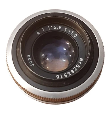 Jena Tessar 1:2,8/50 Objektiv Bajonett defekt - Bild 1 von 4