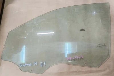 2007-2016 JEEP COMPASS LEFT FRONT WINDOW DOOR GLASS OEM 05074817AE - Image 1 of 3