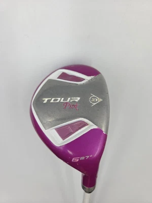 Dunlop Tour Pink 27° 6 Hybrid, Ladies Flex Graphite Shaft - Image 1 of 4