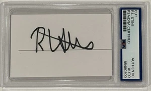 R.L. Autógrafo auténtico PSA de autor de piel de gallina auto corte firmado por Stine - Imagen 1 de 3