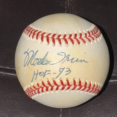 Monte Irvin Autographed Signed OAL Baseball Inscribed HOF-73 BAS Beckett - Image 1 of 4