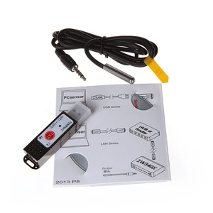 TEMPer2 PC Laptop USB Sensor Temperature Thermometer Data Logger Recorer Silver - Picture 1 of 9