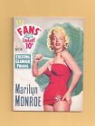 MARILYN MONROE en costume orange sur couverture du magazine FAN'S STAR LIBRARY 1959 !