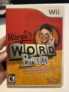 Margot's Word Brain - Nintendo Wii Game CIB Tested - Picture 1 of 2