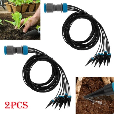 Bewässerungssystem für Topfpflanzen Tröpfchen Bewässerung mit 10 Schläuchen Neu - Bild 1 von 4