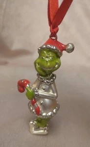 Lenox GRINCH CHRISTMAS Ornament Dr Seuss Holding Candy Cane Figure rare 2006 - Picture 1 of 4