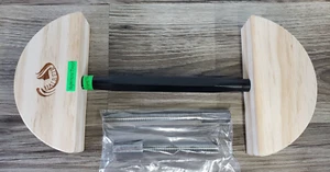 HAIBEIR Pant Stretcher 30 to 59 Inches Natural Wood RIGHT HAND THREAD - Picture 1 of 8