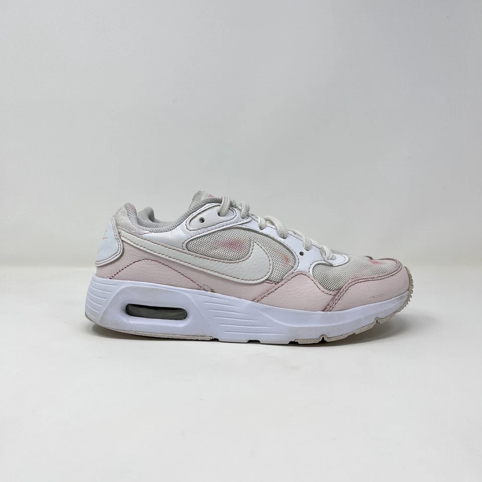 Nike Air Max SC Pink Summit White Lace Up Athletic Sneakers Youth Size 3.5Y Girl - Imagem 1 de 4