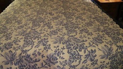 Conjunto de 2 capas duplas Matelasse azul e branco e 2 fronhas - 71"w x 94"l - Lindo - Imagem 1 de 4