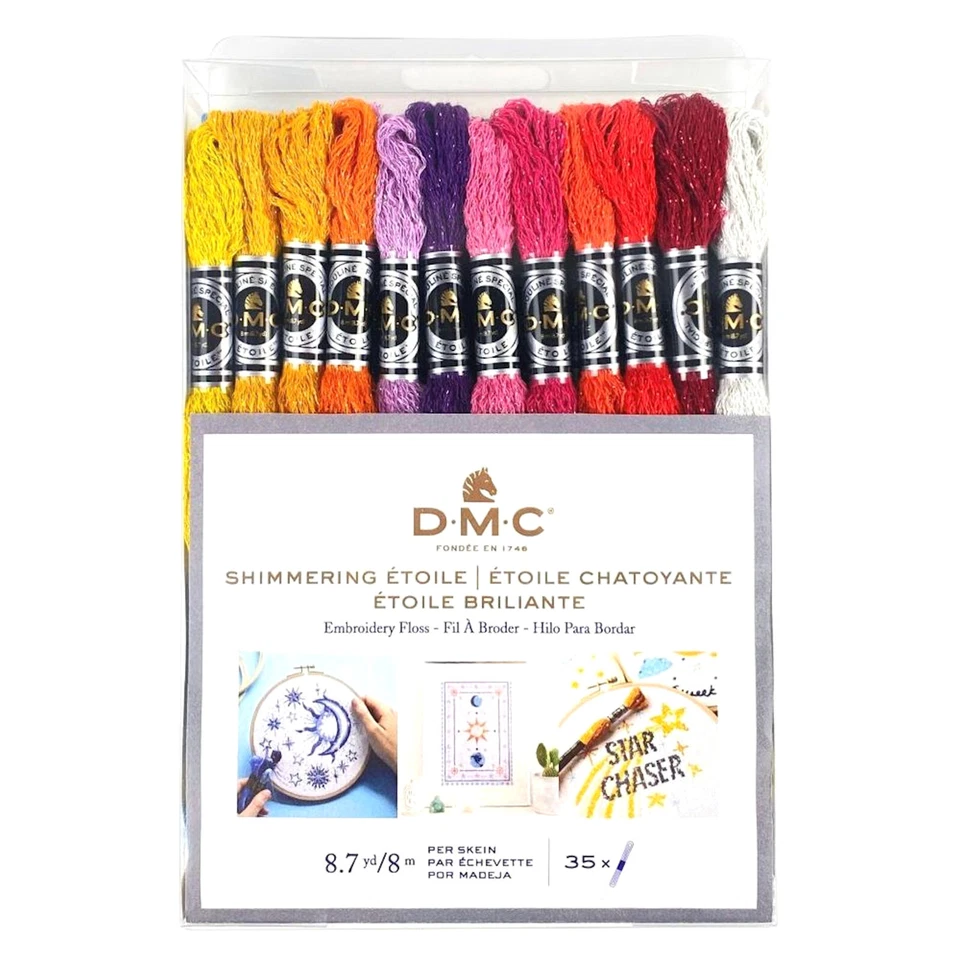 DMC Shimmering Étoile 35 Skein Embroidery Floss Pack / Set #617FPE35 - Image 1 of 3
