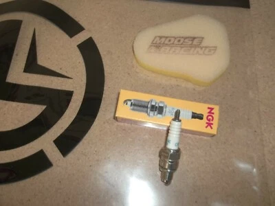 Ajuste Yamaha TTR50E Bujía + Filtro de Aire Doble Etapa CR7HSA 2006-2019 06-19 Foto 1 de 3